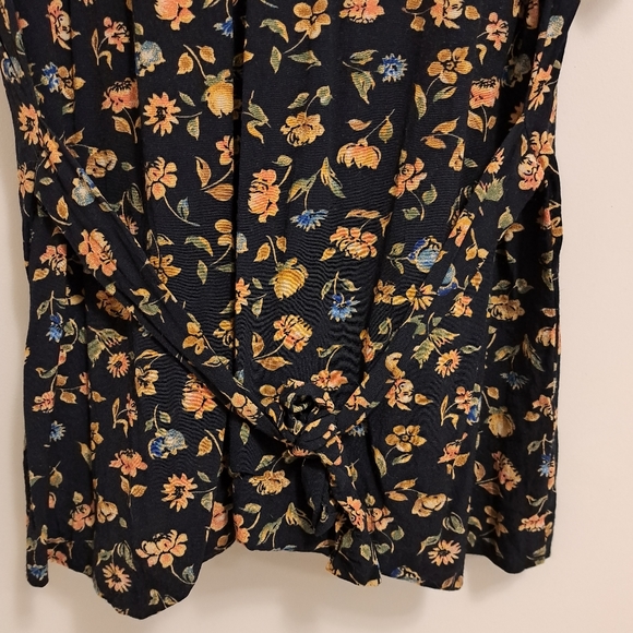 Vintage Floral Short Sleeve Blouse - Picture 5 of 5